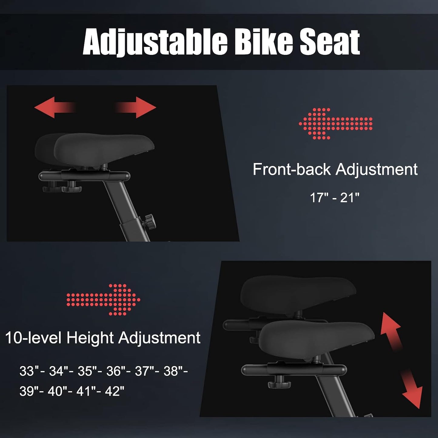 Goplus Air Bike with LCD & Tablet Holder