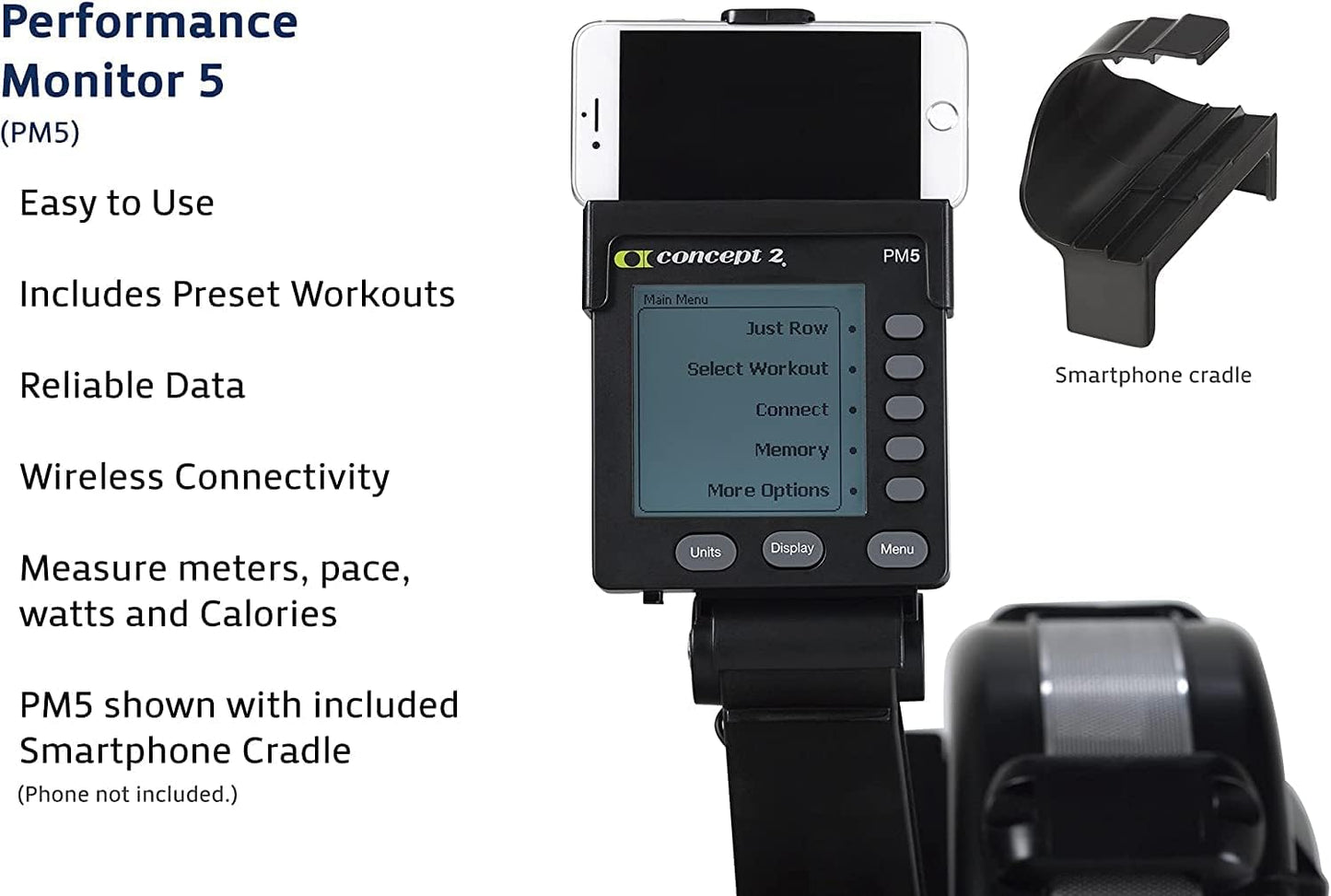 Model D PM5 Indoor Rowing Machine