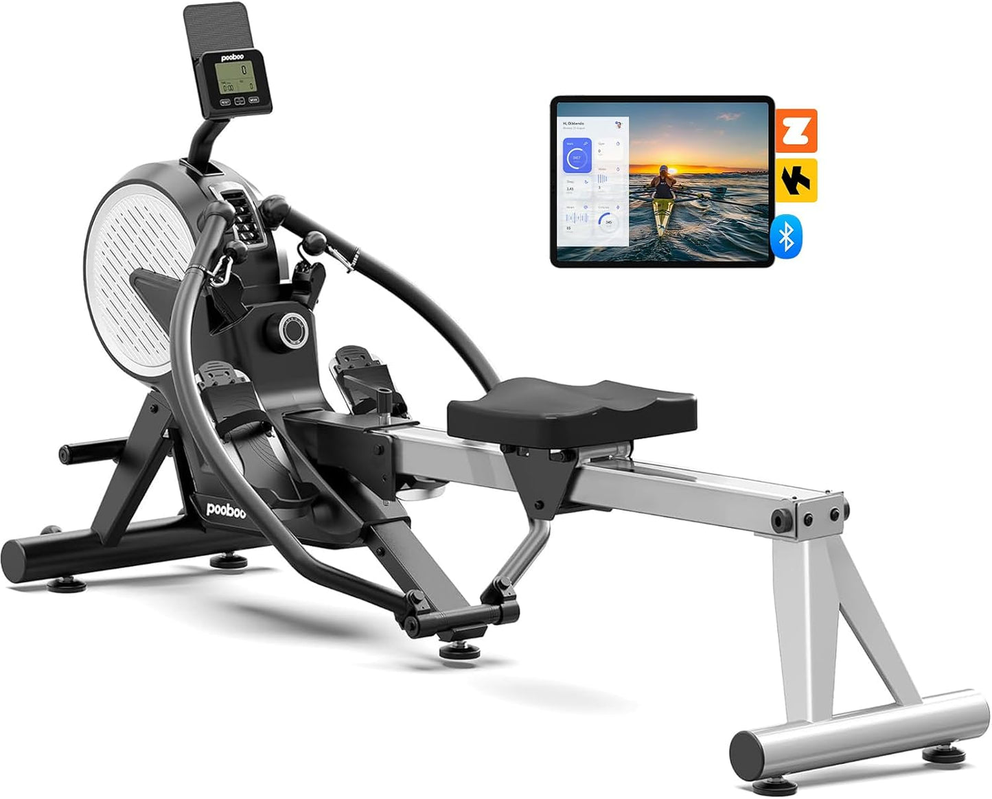 Dual Wind Magnetic Foldable Rower