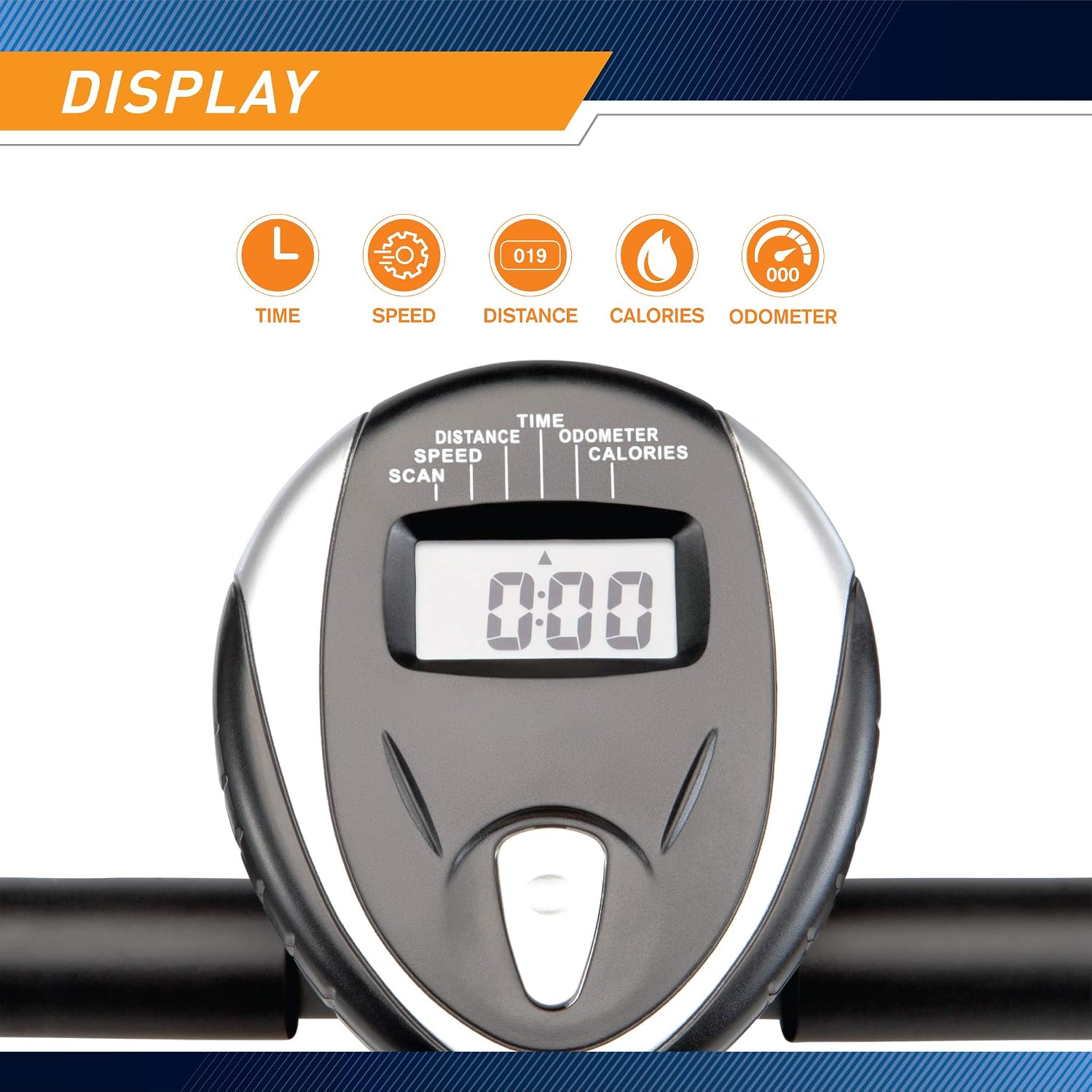 Adjustable Magnetic Resistance Exercise Bike